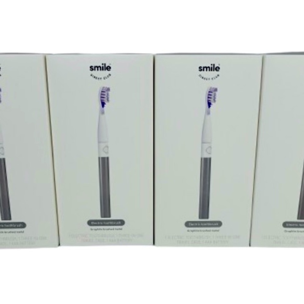 Smile Direct Club 
Lot of 4 Electric Toothbrushes 
I4) Electric Toothbrushes